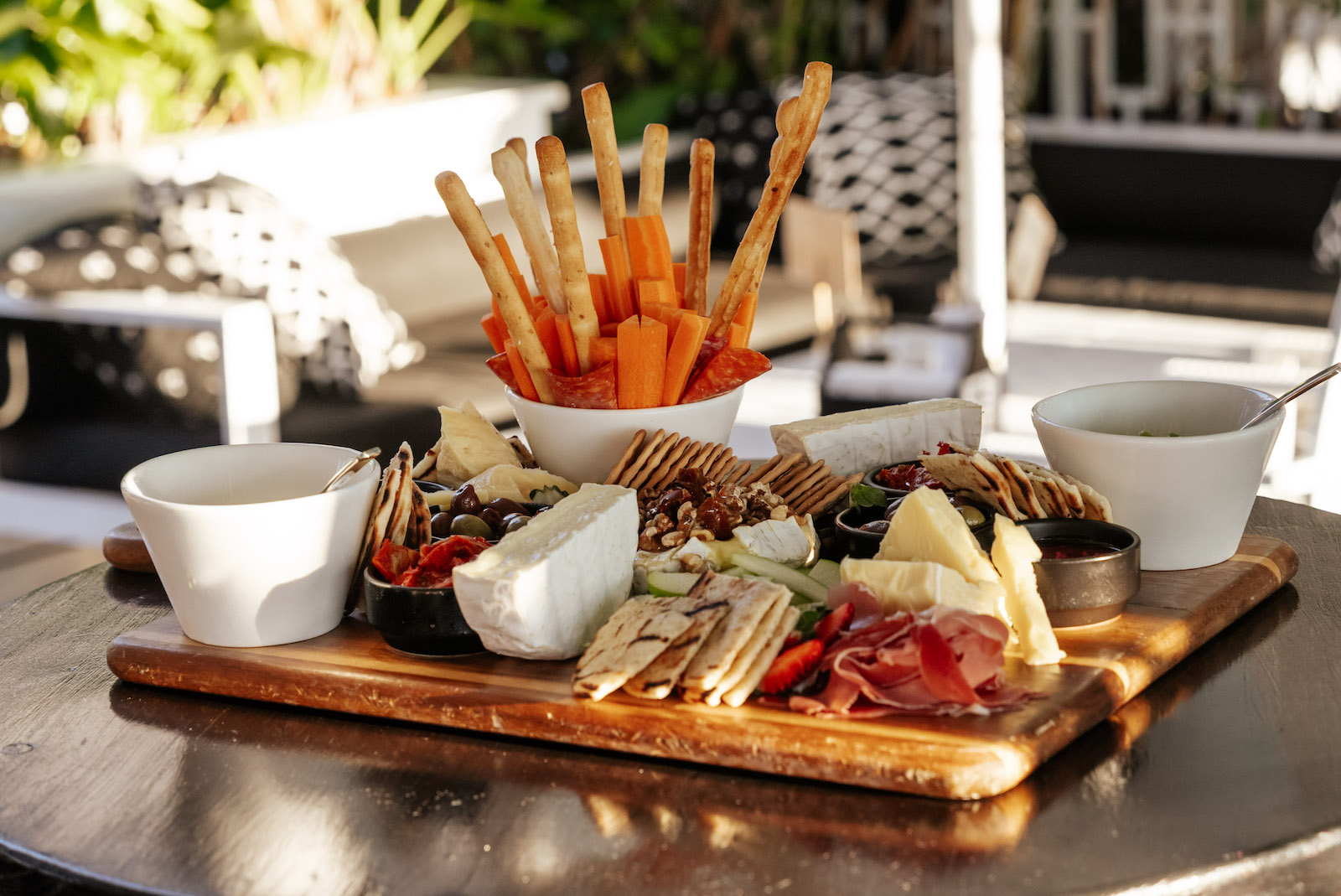 antipasto function platter at The Garden Bar Airlie Beach
